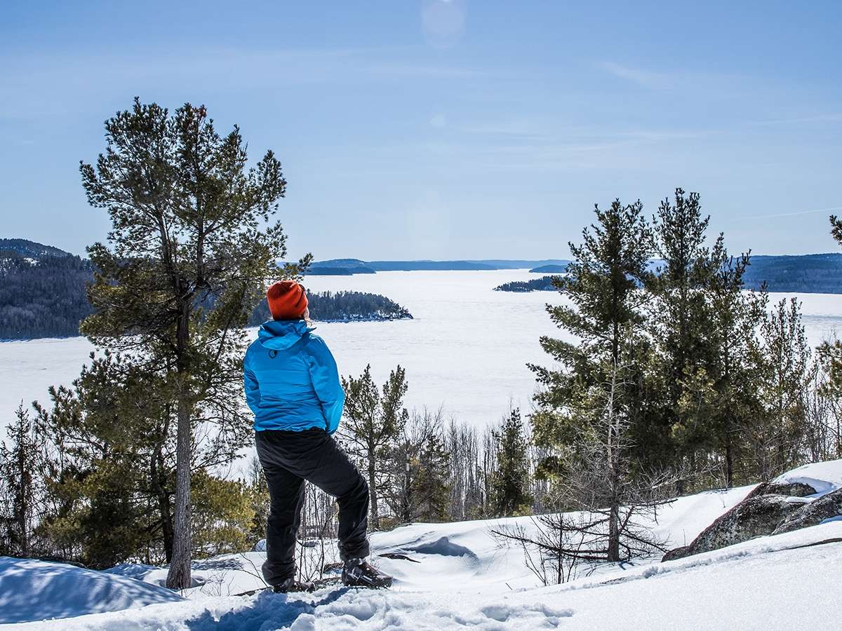 Sentiers récréatifs d'hiver de DuhamelOuest Ski de fond Accès